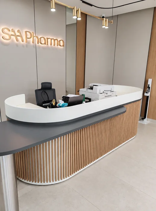 SAA PHARMA: ресепшн — Фото с ИИ-обработкой
